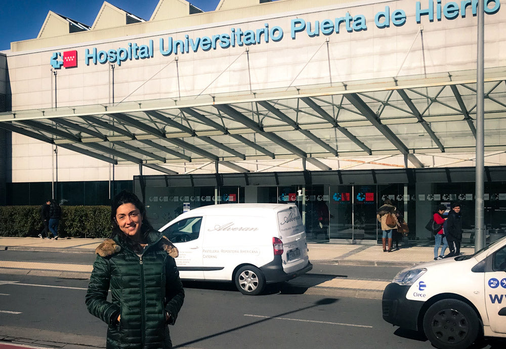 ¡Ya estamos en el Hospital Puerta del Hierro!