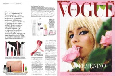 Beauty Cream Oncology en la revista VOGUE
