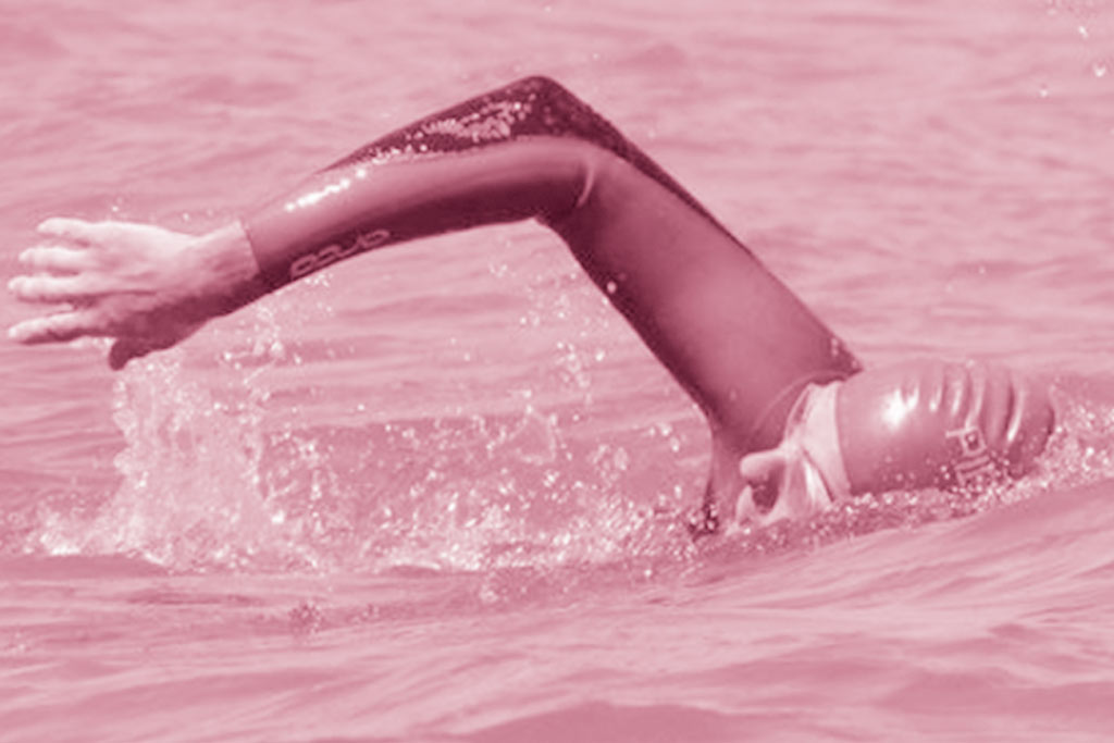 nadando contra el cancer infantil